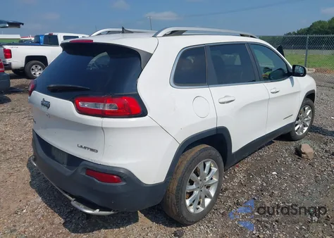 2016 Jeep Cherokee Limited из США, поврежденный, VIN 1C4PJMDB4GW218450